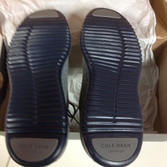 Cole Haan Men's 2.Zerogrand Gray Stitchlite Oxford Shoes - 11.5M - New in Box - Picture 5 of 10